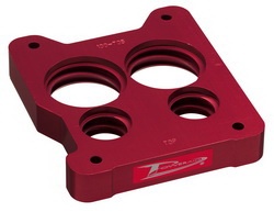 Airaid 100-705 PowerAid Throttle Body Spacer Holley Spread Bore, Edelbrock Quadrajet