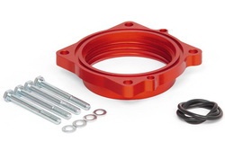 Airaid 350-635 PowerAid Throttle Body Spacer 2010 Dodge Charger & Challenger, Chrysler 300C and Jeep Cherokee 6.1L SRT8