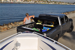 BAK Industries 90-26311BT Hard Folding Truck Bed Cover and Sliding Rack System BakFlip CS w/BAKBox 
