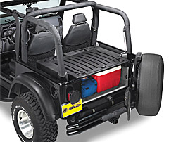Bestop 42633-01 Extendatrunk Black Rear Storage No Drilling Required 