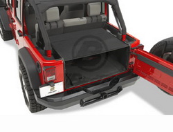 Bestop 42635-01 Flexatrunk Black Rear Storage No Drilling Required 