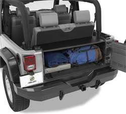 Bestop 42636-01 Instatrunk Black Rear Storage No Drilling Required w/o Subwoofer 