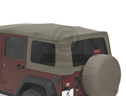 Bestop 58130-36 Tinted Window Kit Khaki Diamond Replace--A-Top Part Number 79137 