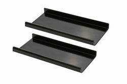 Body Armor 3201 Nato Can Adaptor Brackets Black 0.125in. Steel Plate For Swing-A-Way Tire Carrier (1) pair 