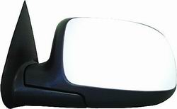 CIPA Mirrors 27403 OE Replacement Mirror RH(Passenger) Side Convex Glass Heated Foldaway Chrome Cap OEM #15062886 