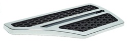 Husky Liners 19001 Add-A-Vent Universal Chrome Fits Under F-150 Logo 