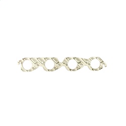 Mr. Gasket 152A Exhaust Gasket Set Round Port Large Race 2.15 in. Port Dia. 