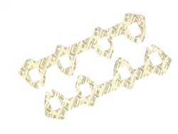 Mr. Gasket 257G Exhaust Gasket Set 16 Bolt Port Dimensions W-1.40 in. x H-1.78 in. 