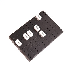 MSD 87551 Module Holder, Rubber, Holds 40 Modules