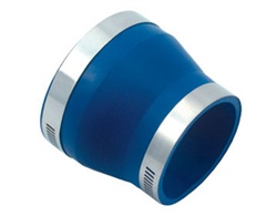 Spectre Performance 9746 Air Intake Reducer Coupler Blue Connects 4 in. Dia. Intake Tube To 3.5 in. Dia. Components Incl. Rubber Coupler/2 Clamps 