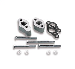Weiand 8207 Team G Water Pump Spacer Kit Satin Finish 