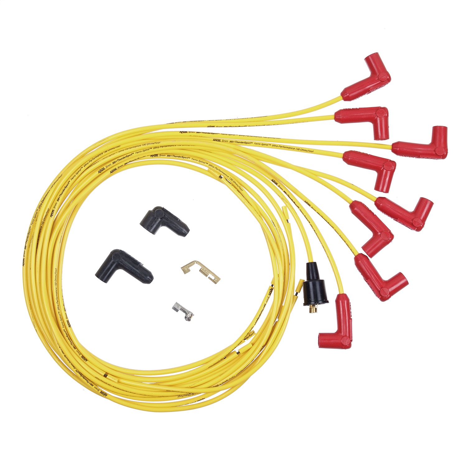 ACCEL ACCEL 7541Y 300+ Ferro-Spiral Race Spark Plug Wire Set
