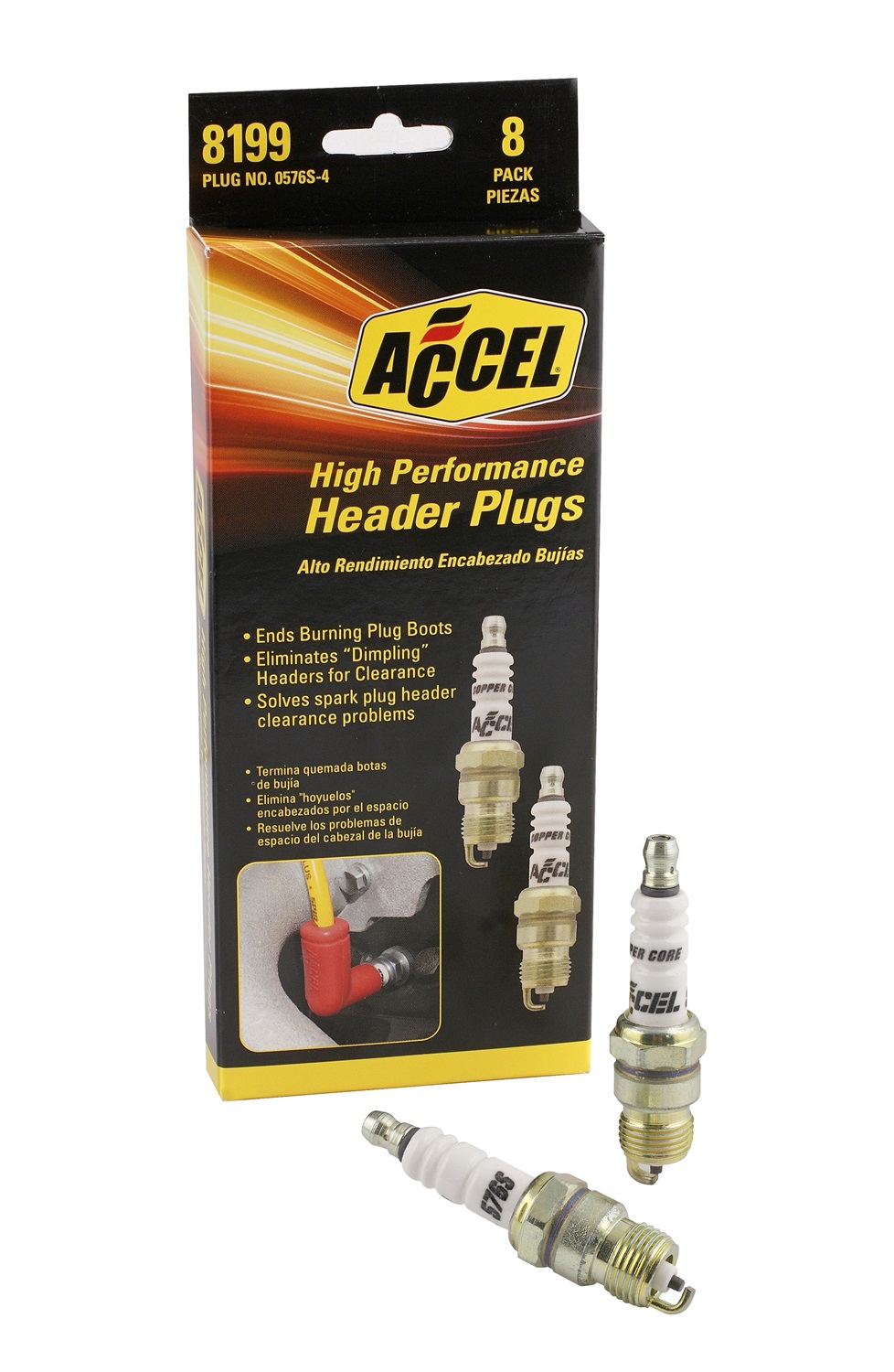 ACCEL ACCEL 8199 U-Groove Spark Plug; Header Plug