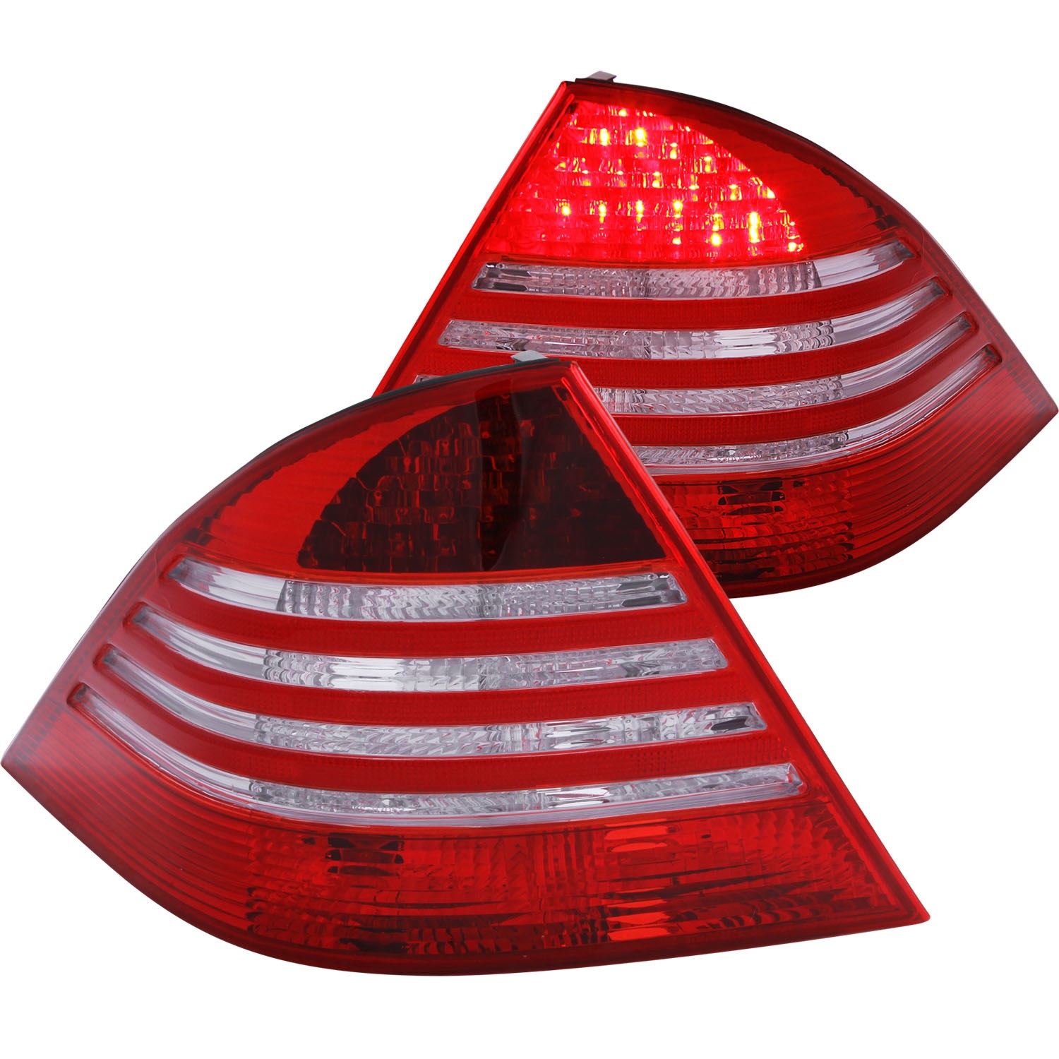 Anzo USA Anzo USA 321055 Tail Light Assembly Fits 00-05 S430 S500 S55 AMG S600