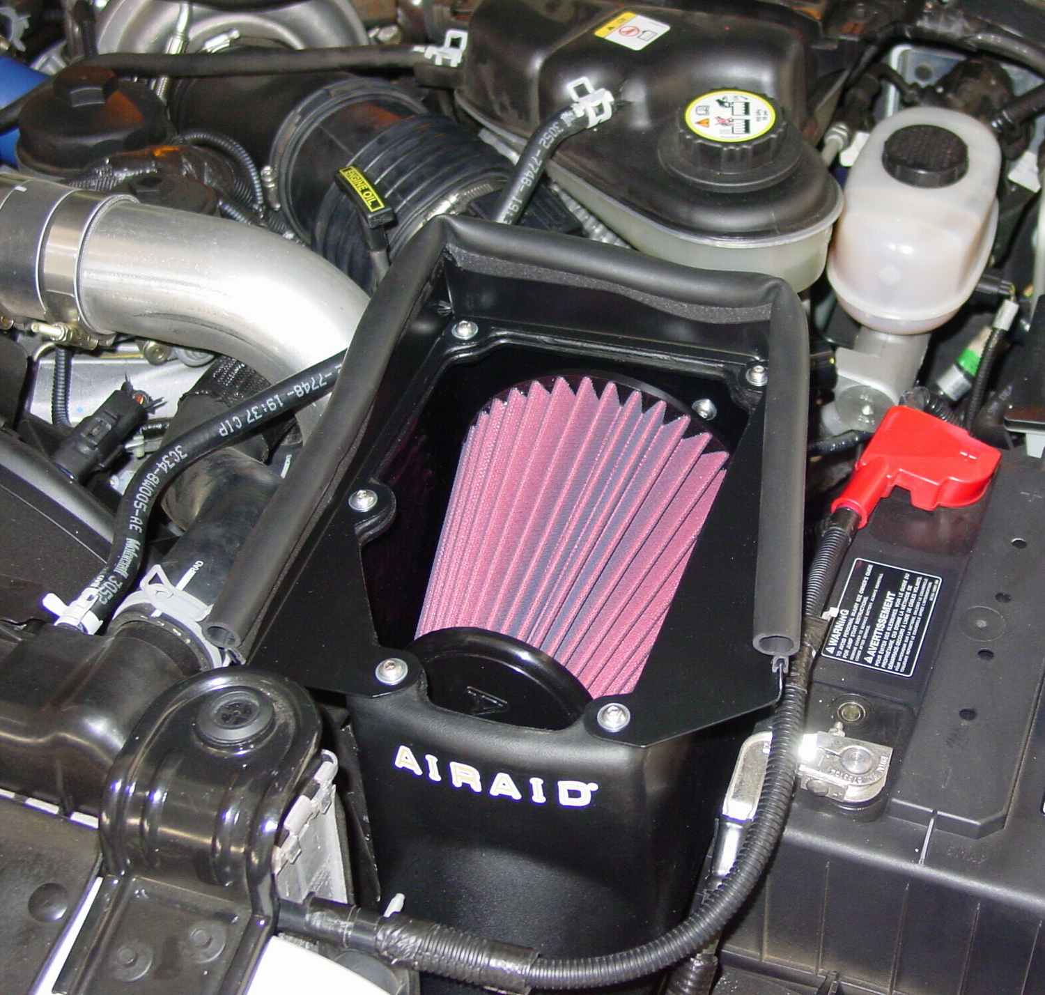 Airaid Airaid 250-305 AIRAID MXP Series Cold Air Box Intake System Fits 14-15 Camaro