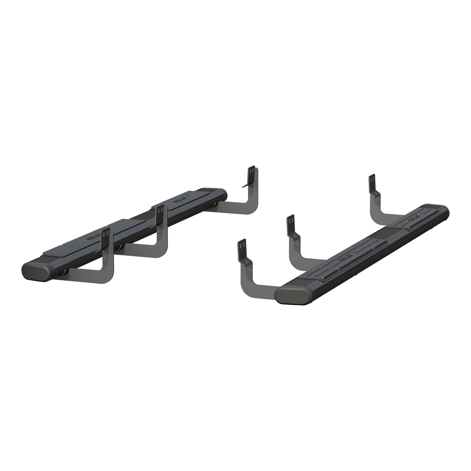 Aries Automotive 4445034 The Standard; 6 in. Oval Nerf Bar/Mounting Brackets The Standard; 6 in. Oval Nerf Bar/Mounting Brackets; Includes PN[B2875/4519];
