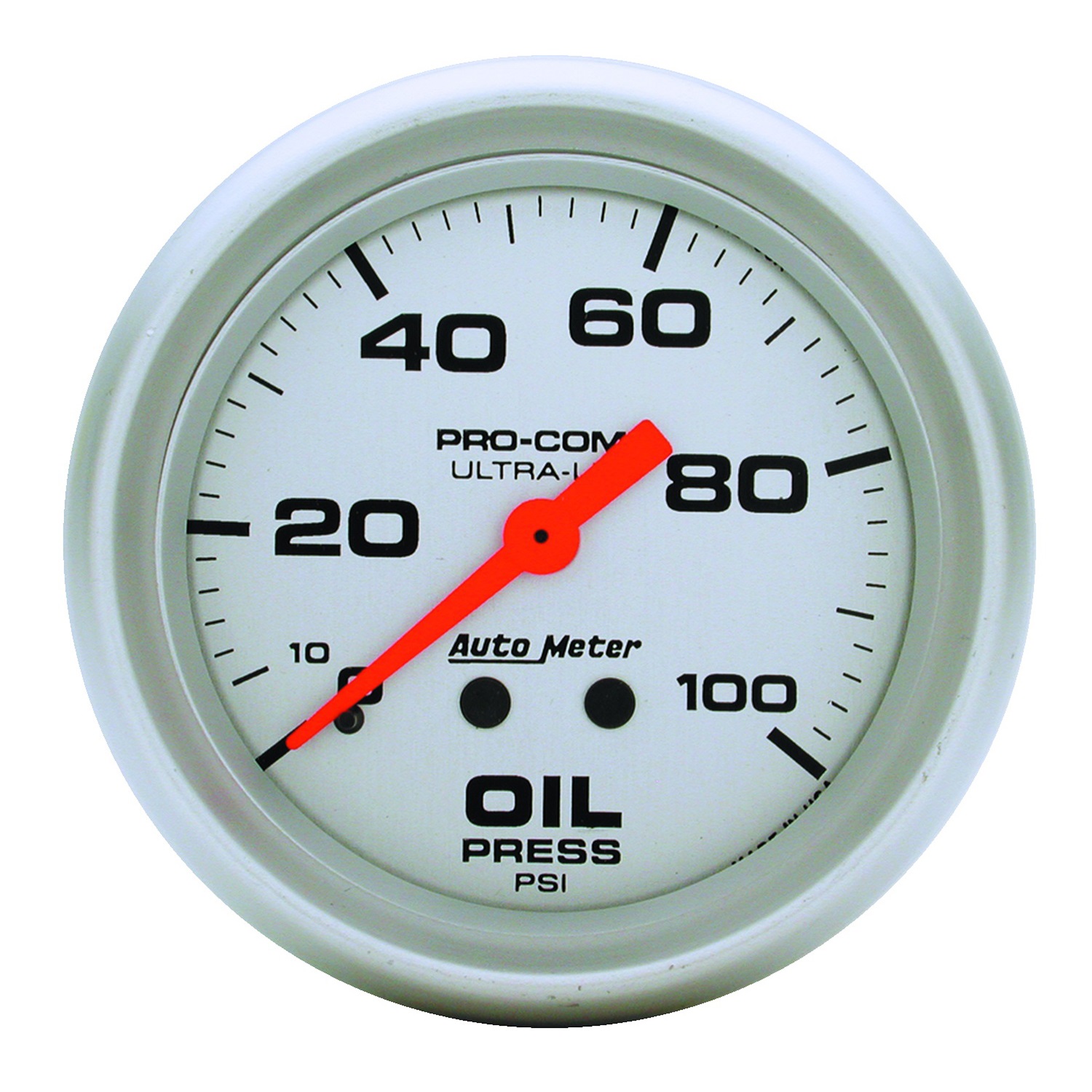 Auto Meter Auto Meter 4421 Ultra-Lite; Mechanical Oil Pressure Gauge