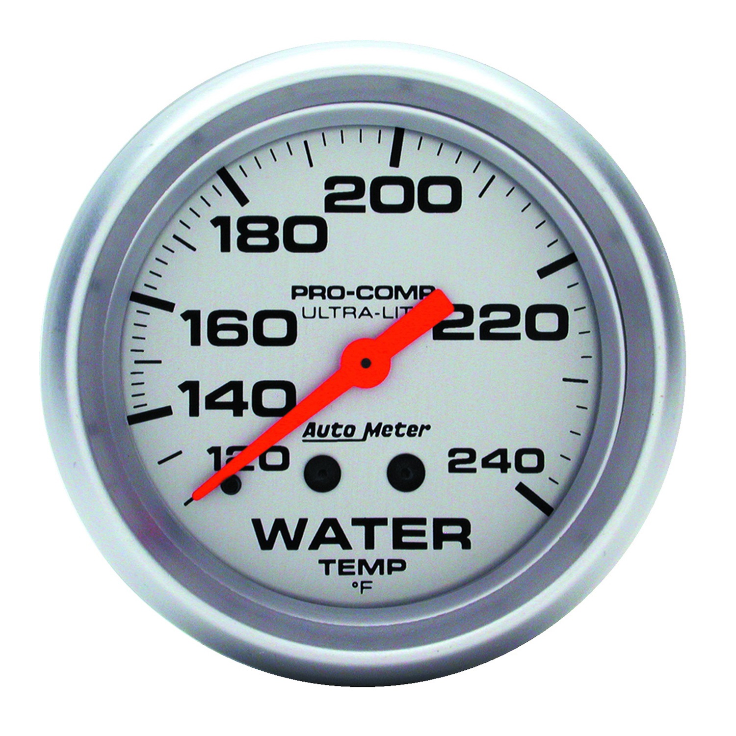 Auto Meter Auto Meter 4433 Ultra-Lite; Mechanical Water Temperature Gauge