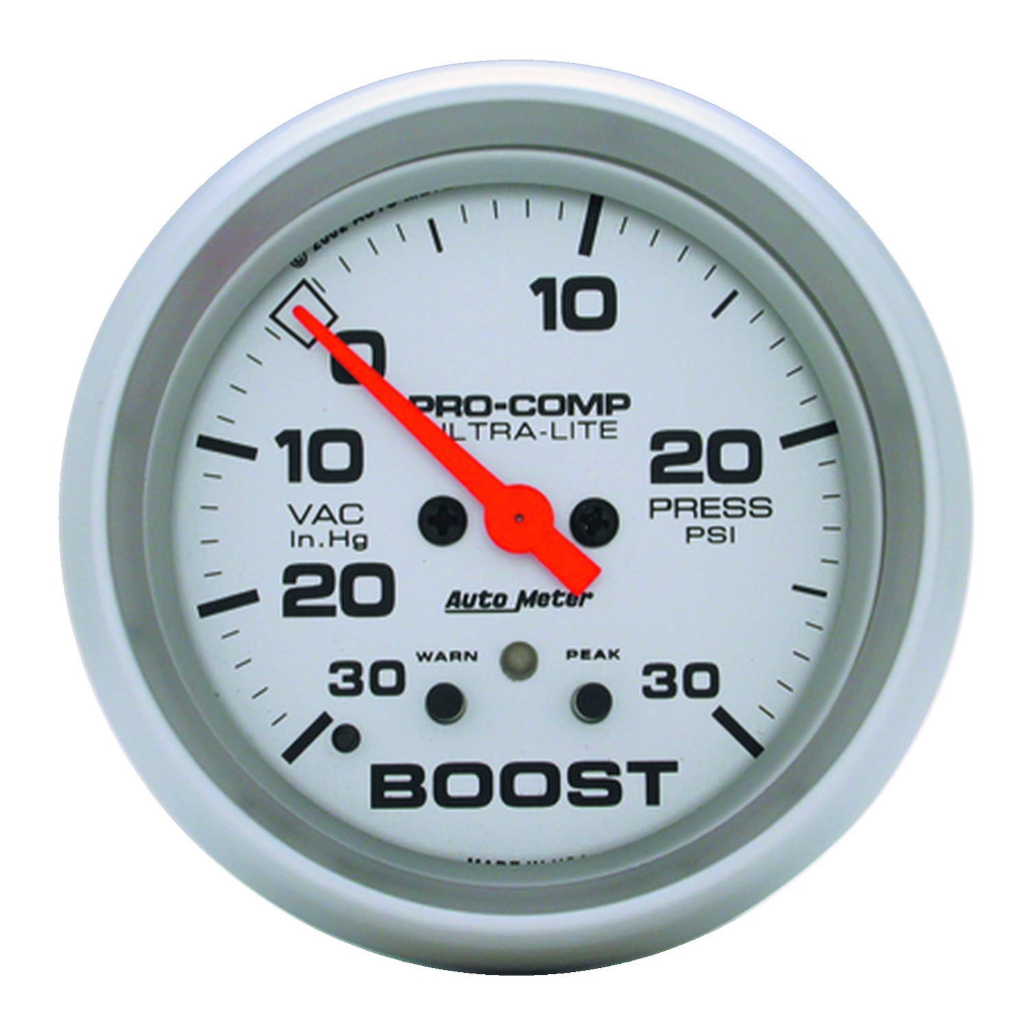 Auto Meter Auto Meter 4477 Ultra-Lite; Electric Boost/Vacuum Gauge