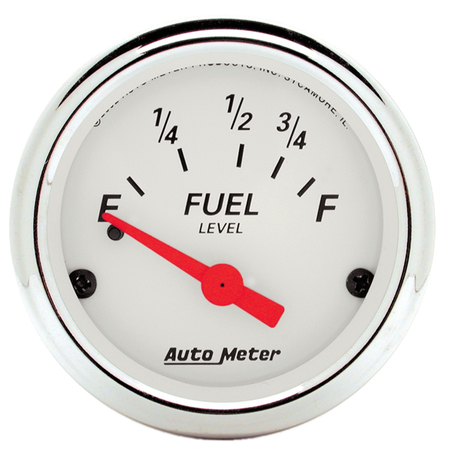 Auto Meter Auto Meter 1316 Arctic White; Fuel Level Gauge
