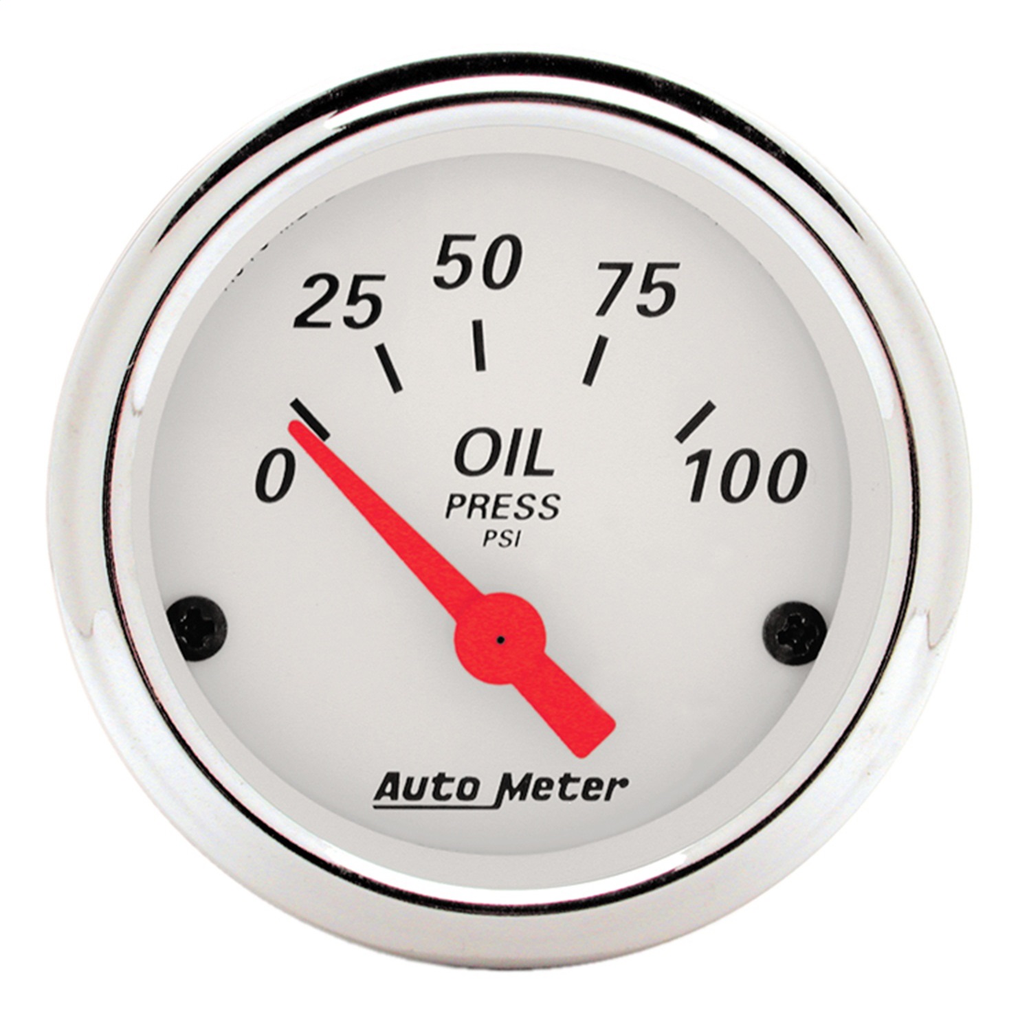 Auto Meter Auto Meter 1327 Arctic White; Oil Pressure Gauge