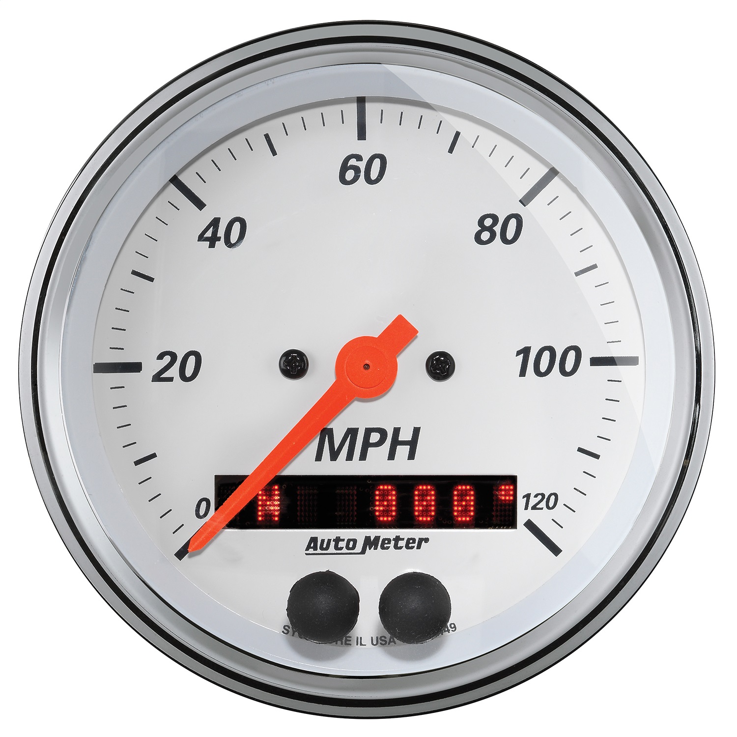 Auto Meter Auto Meter 1349 Arctic White; Speedometer