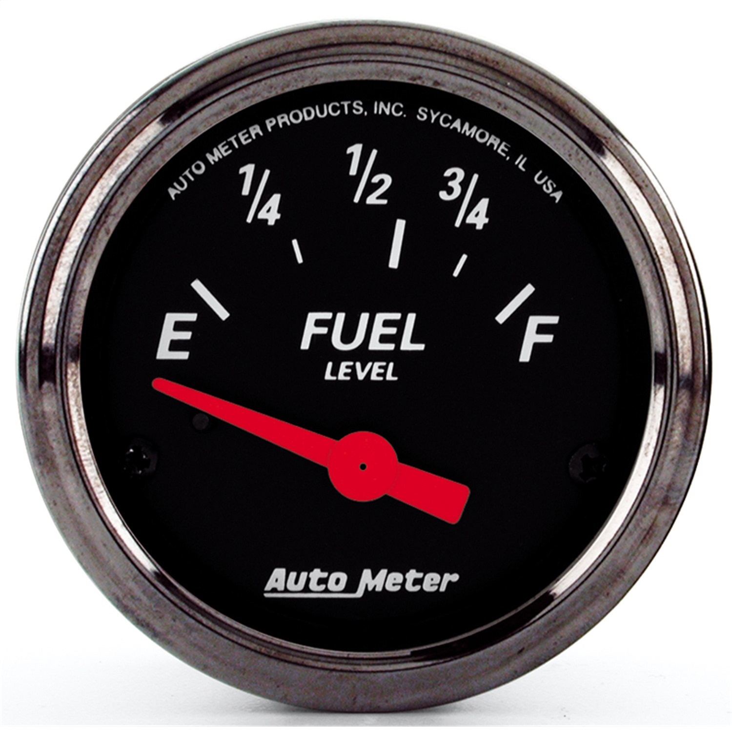 Auto Meter Auto Meter 1416 Designer Black; Fuel Level Gauge