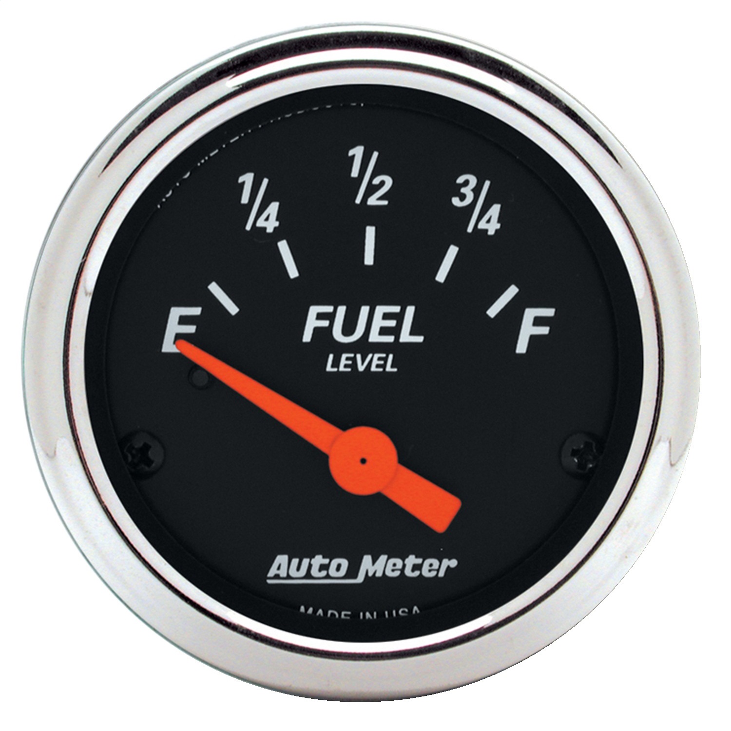 Auto Meter Auto Meter 1422 Designer Black; Fuel Level Gauge
