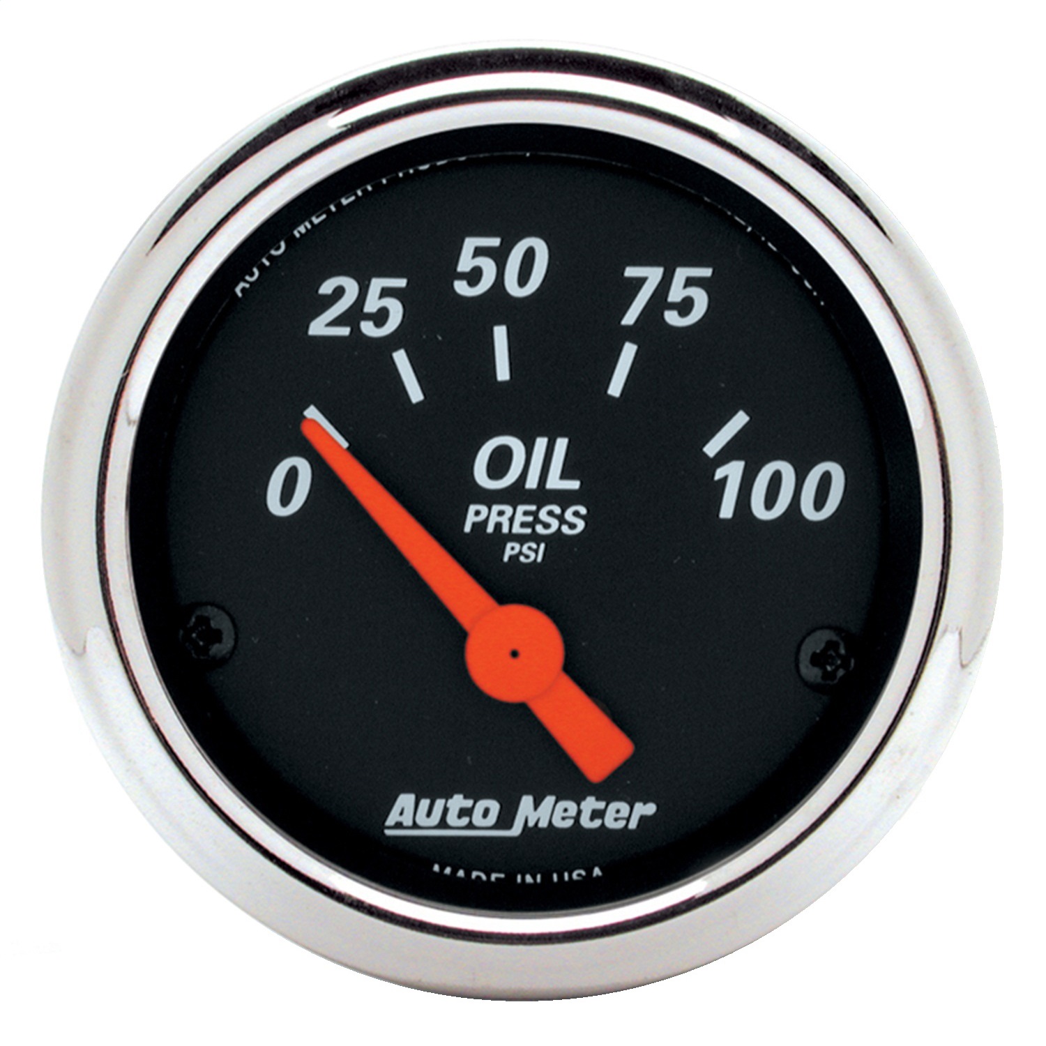 Auto Meter Auto Meter 1426 Designer Black; Oil Pressure Gauge