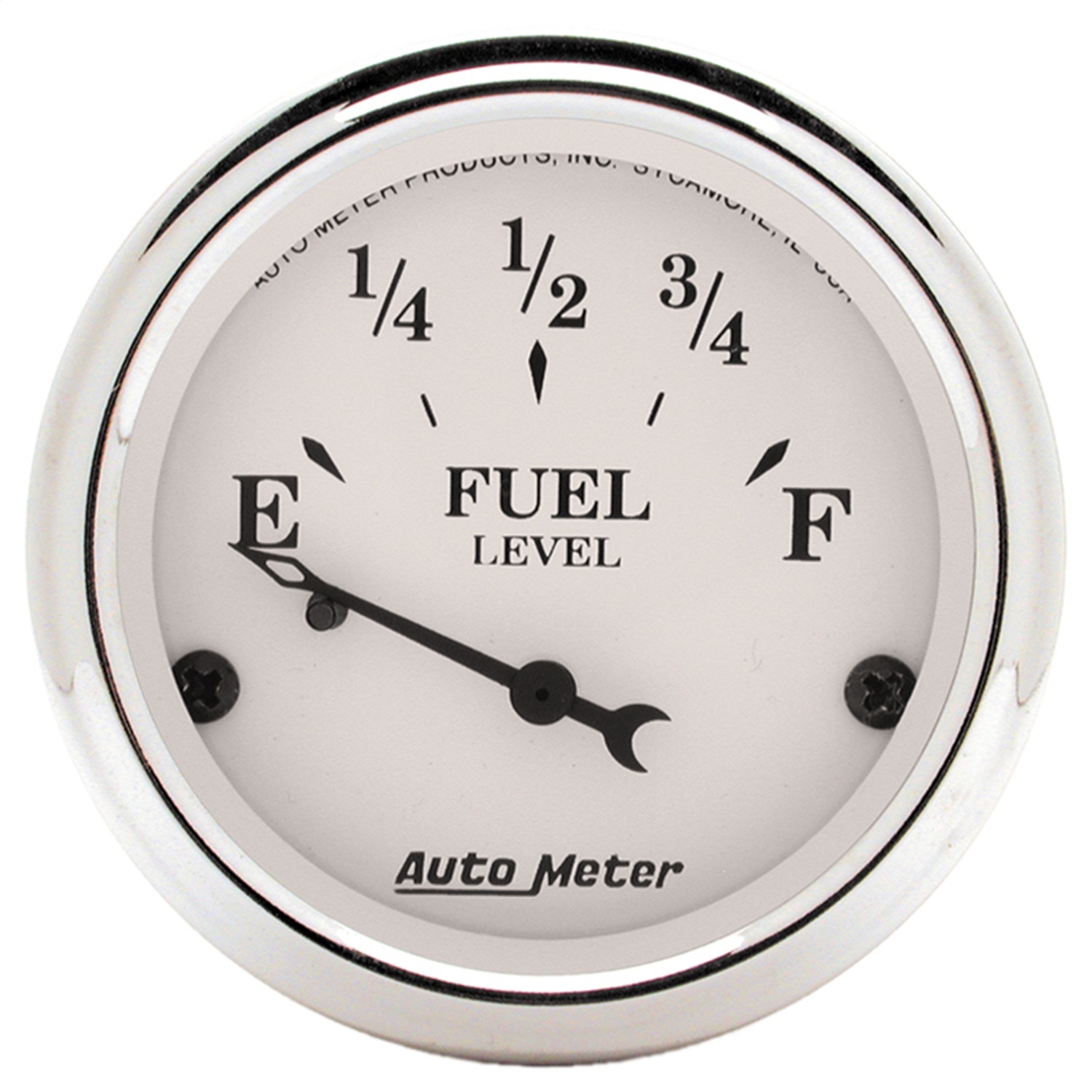 Auto Meter Auto Meter 1604 Old Tyme White; Fuel Level Gauge