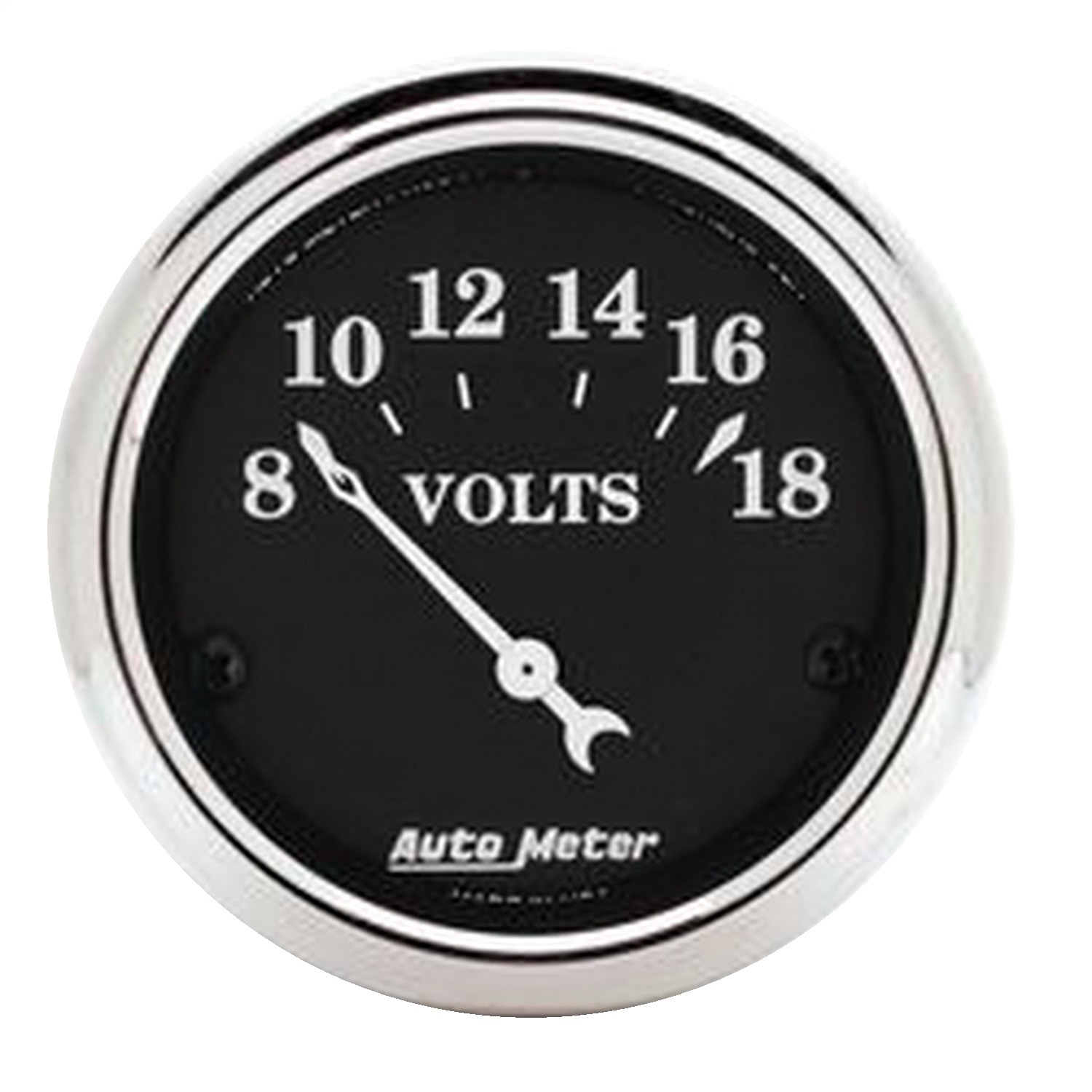 Purchase Auto Meter 1791 Old Tyme Black; Voltmeter Gauge in United 