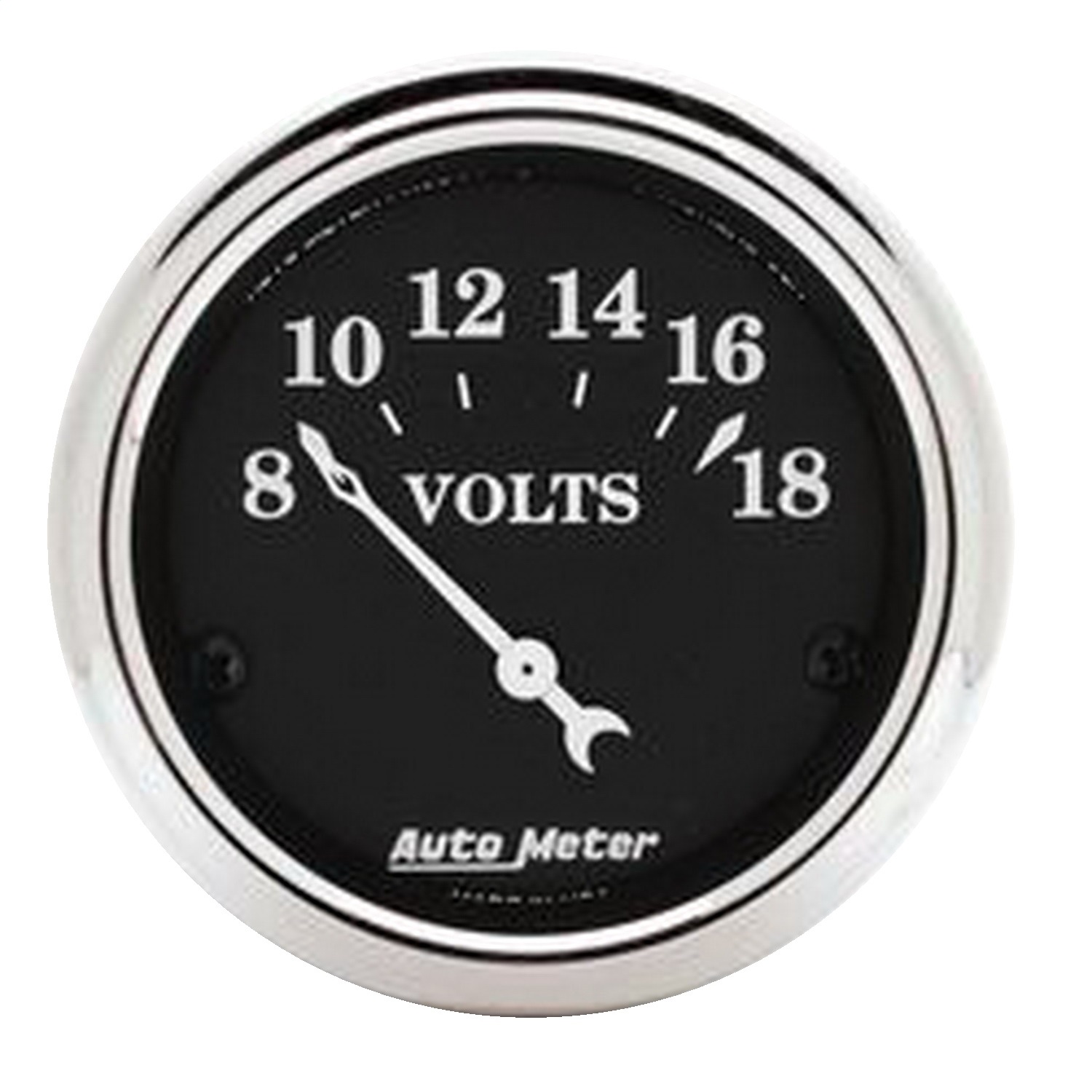 Auto Meter Auto Meter 1791 Old Tyme Black; Voltmeter Gauge