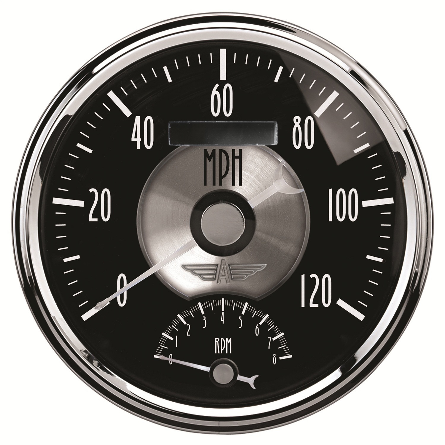 Auto Meter Auto Meter 2091 Prestige Series; Black Diamond; Tach/Speed Combo