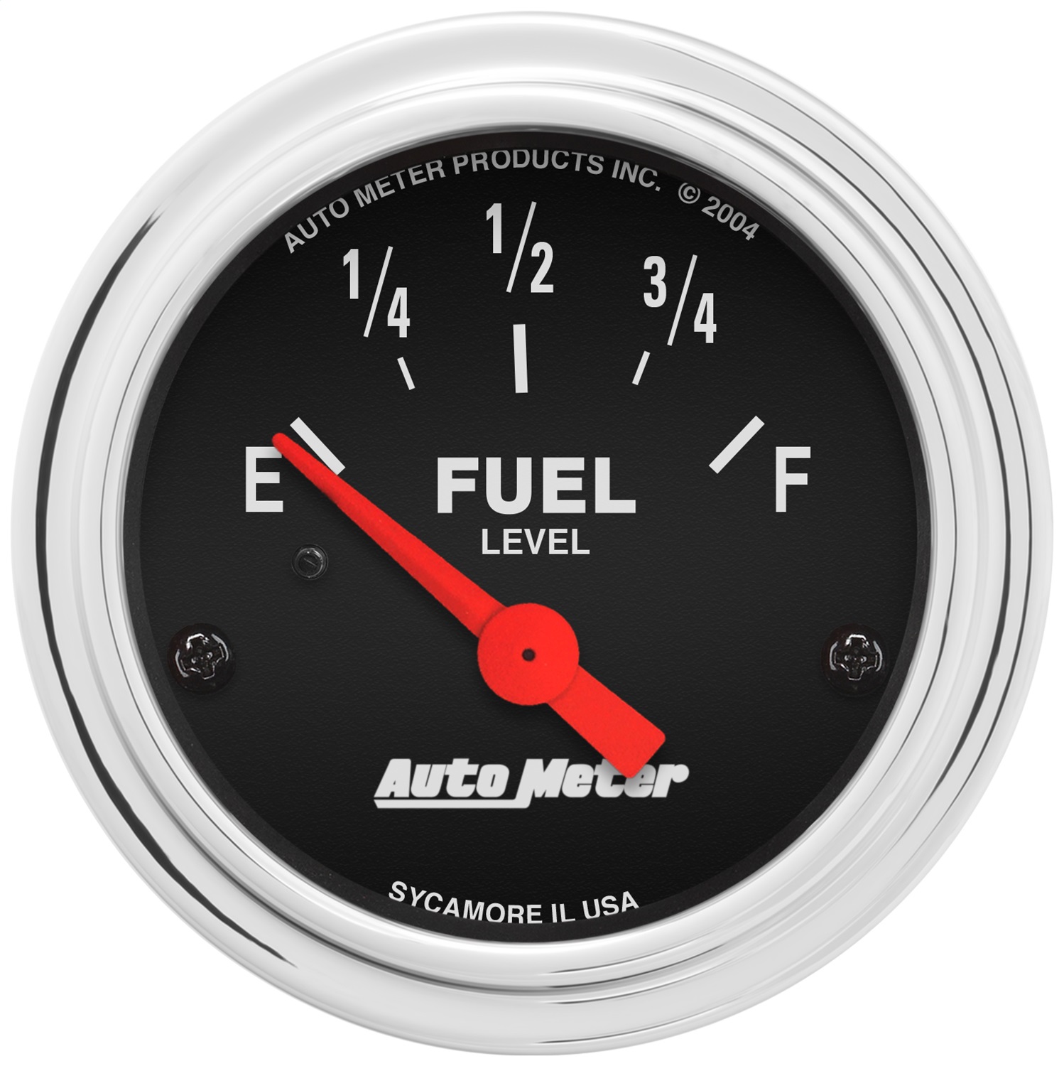 Auto Meter Auto Meter 2517 Traditional Chrome Electric Fuel Level Gauge