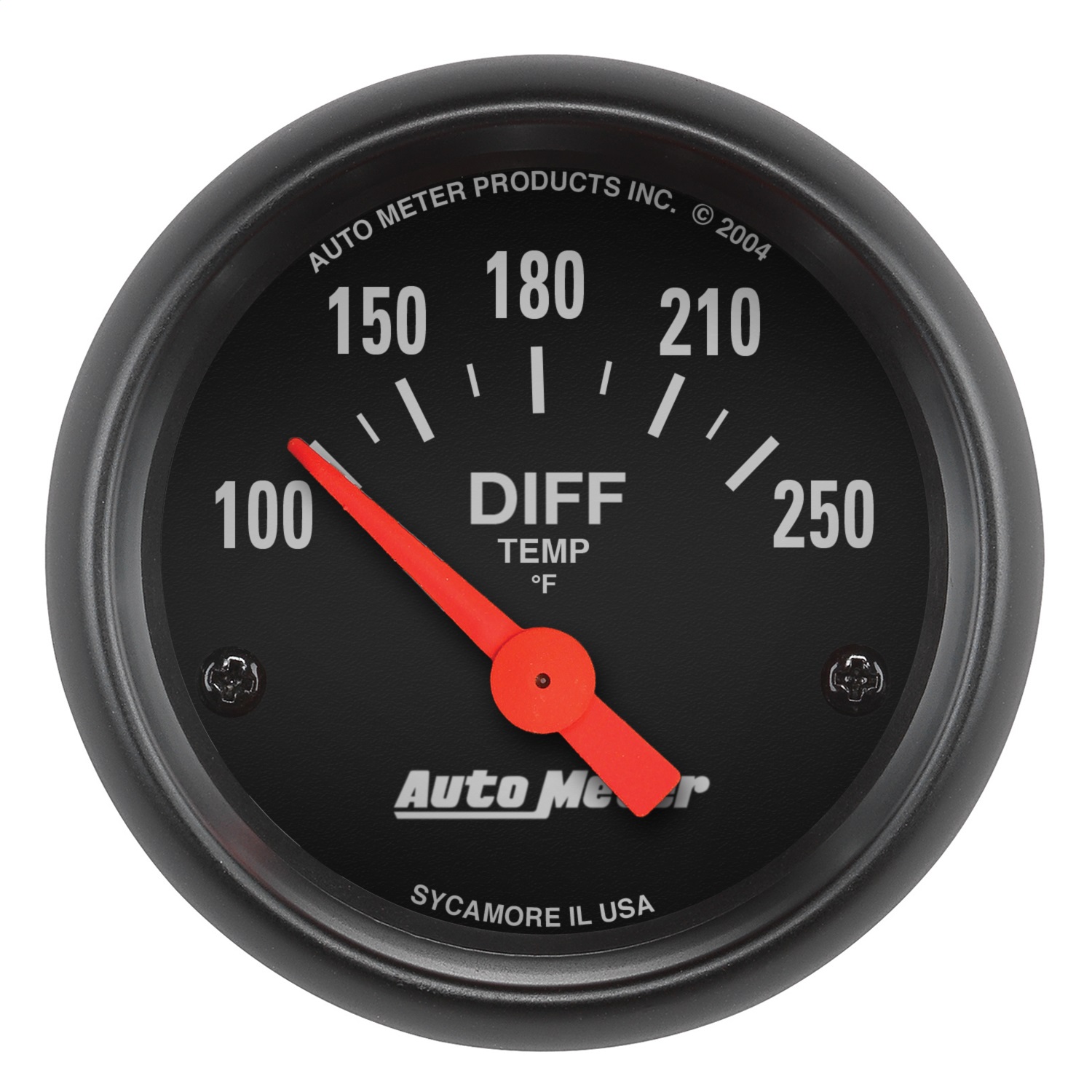 Auto Meter Auto Meter 2636 Z-Series; Electric Differential Temperature Gauge