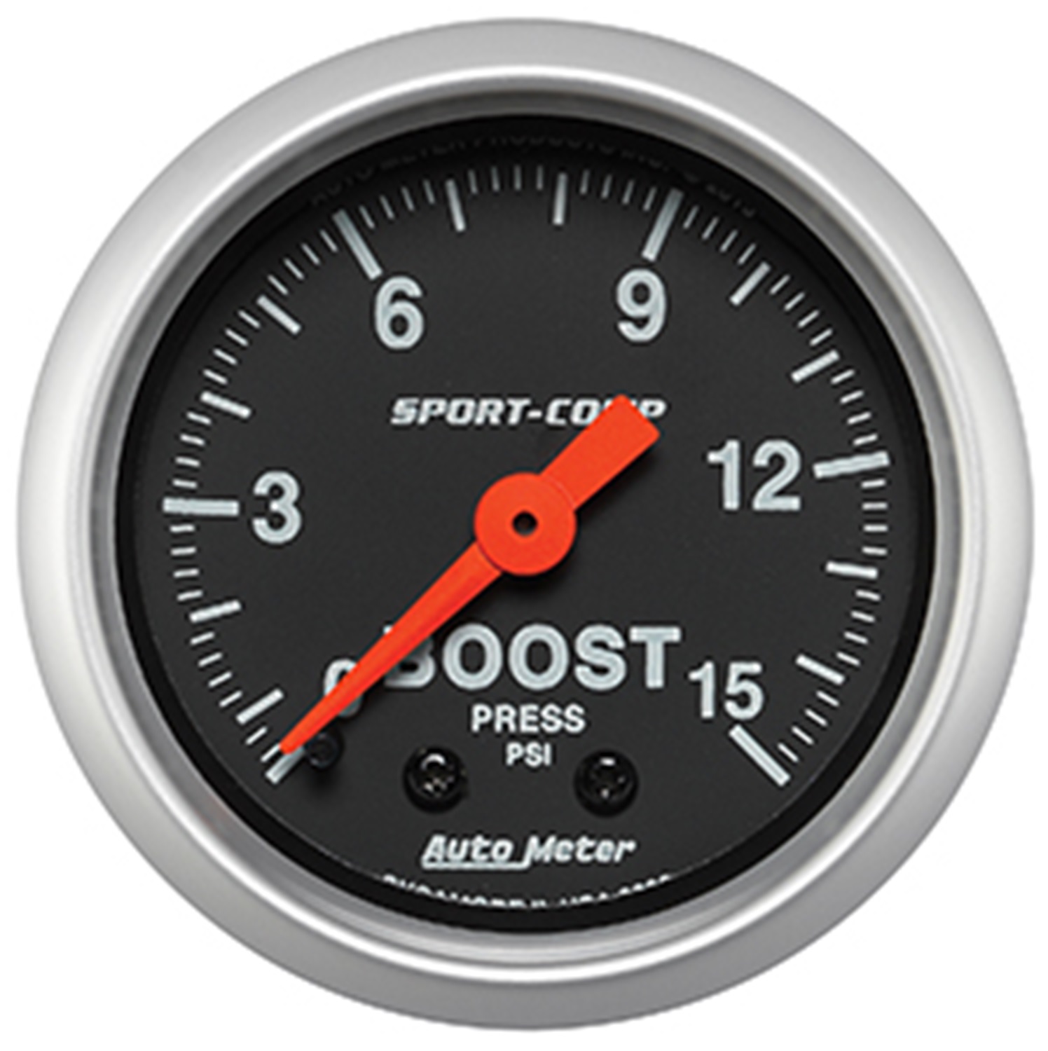 Auto Meter Auto Meter 3302 Sport-Comp; Mechanical Boost Gauge