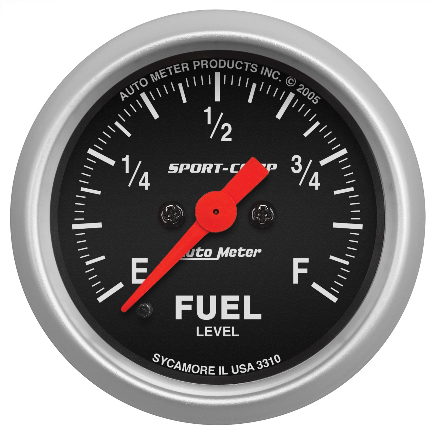 Auto Meter Auto Meter 3310 Sport-Comp; Electric Fuel Level Gauge