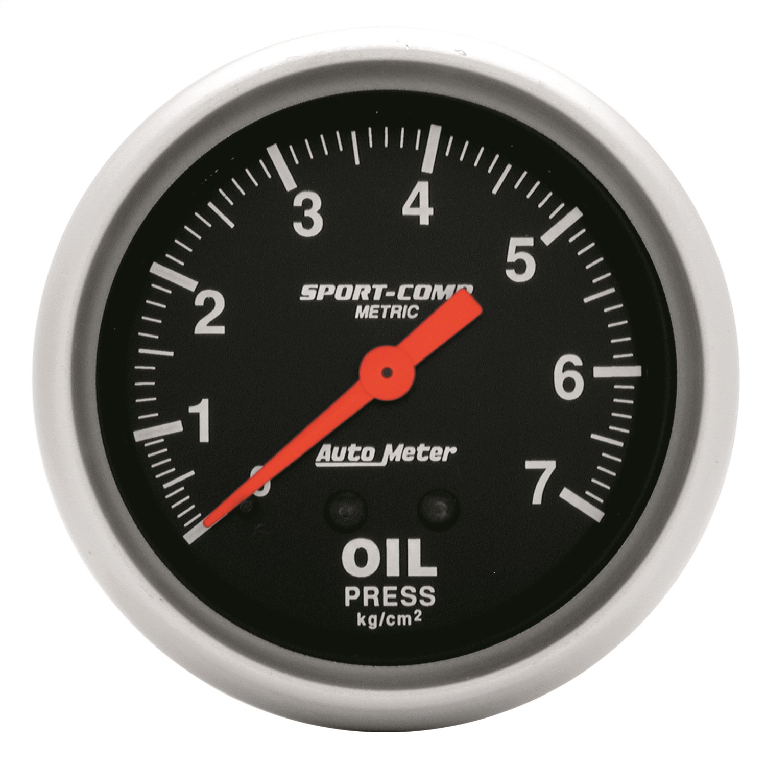 Auto Meter Auto Meter 3421-J Sport-Comp; Mechanical Metric Oil Pressure Gauge