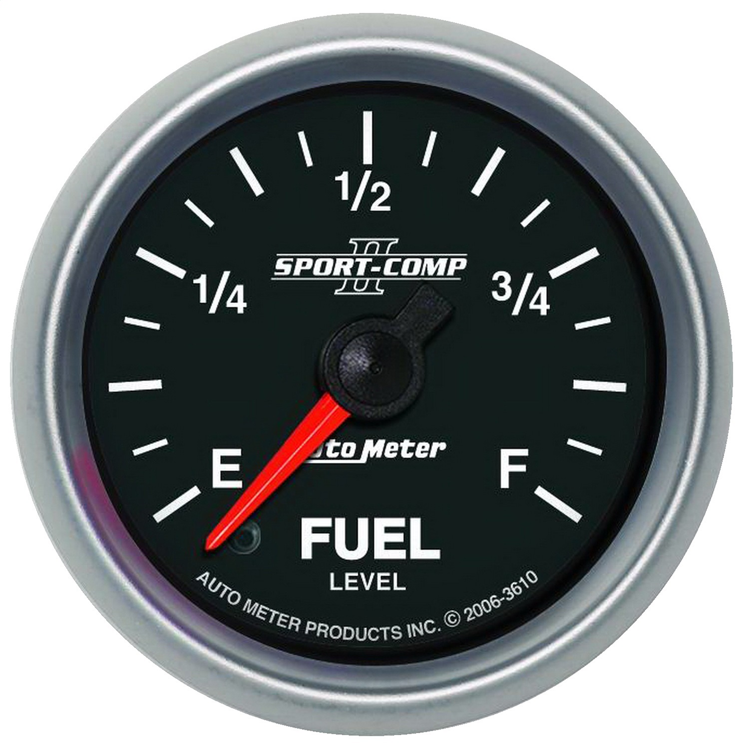 Auto Meter Auto Meter 3610 Sport-Comp II; Programmable Fuel Level Gauge