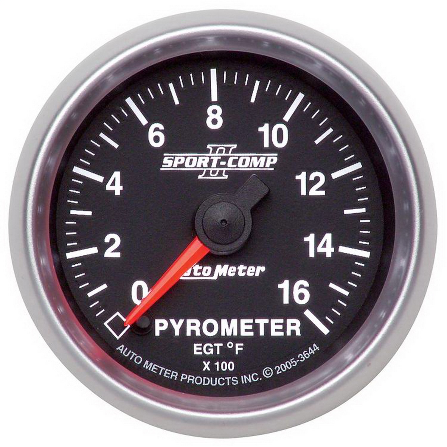 Auto Meter Auto Meter 3644 Sport-Comp II; Electric Pyrometer Gauge Kit