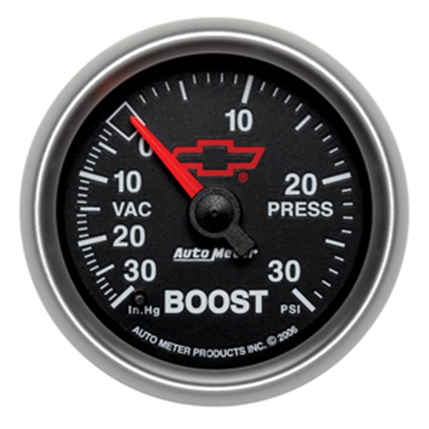 Find Auto Meter 365900406 GM Series; Electric Boost/Vacuum Gauge in