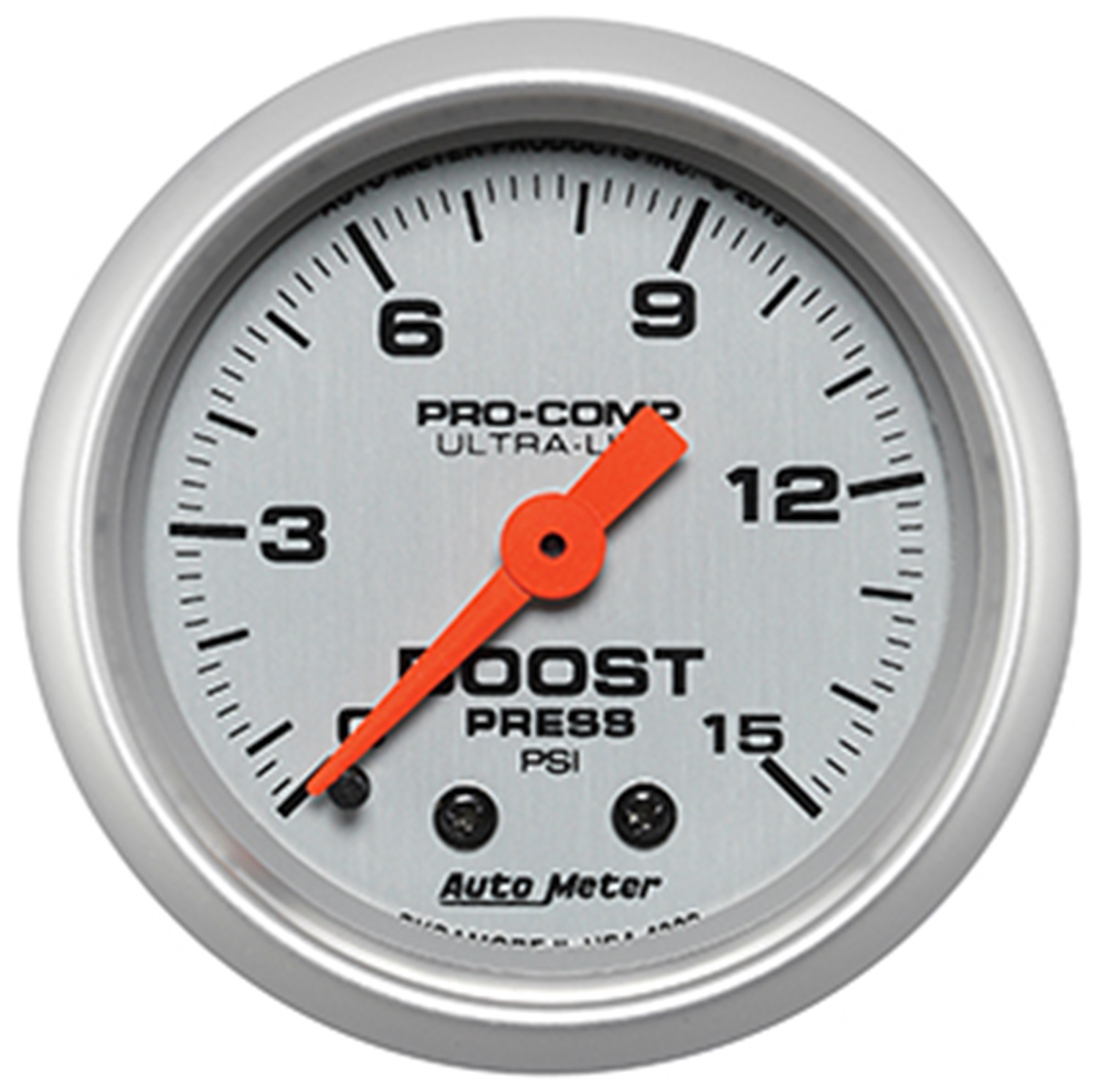 Auto Meter Auto Meter 4302 Ultra-Lite; Mechanical Boost Gauge