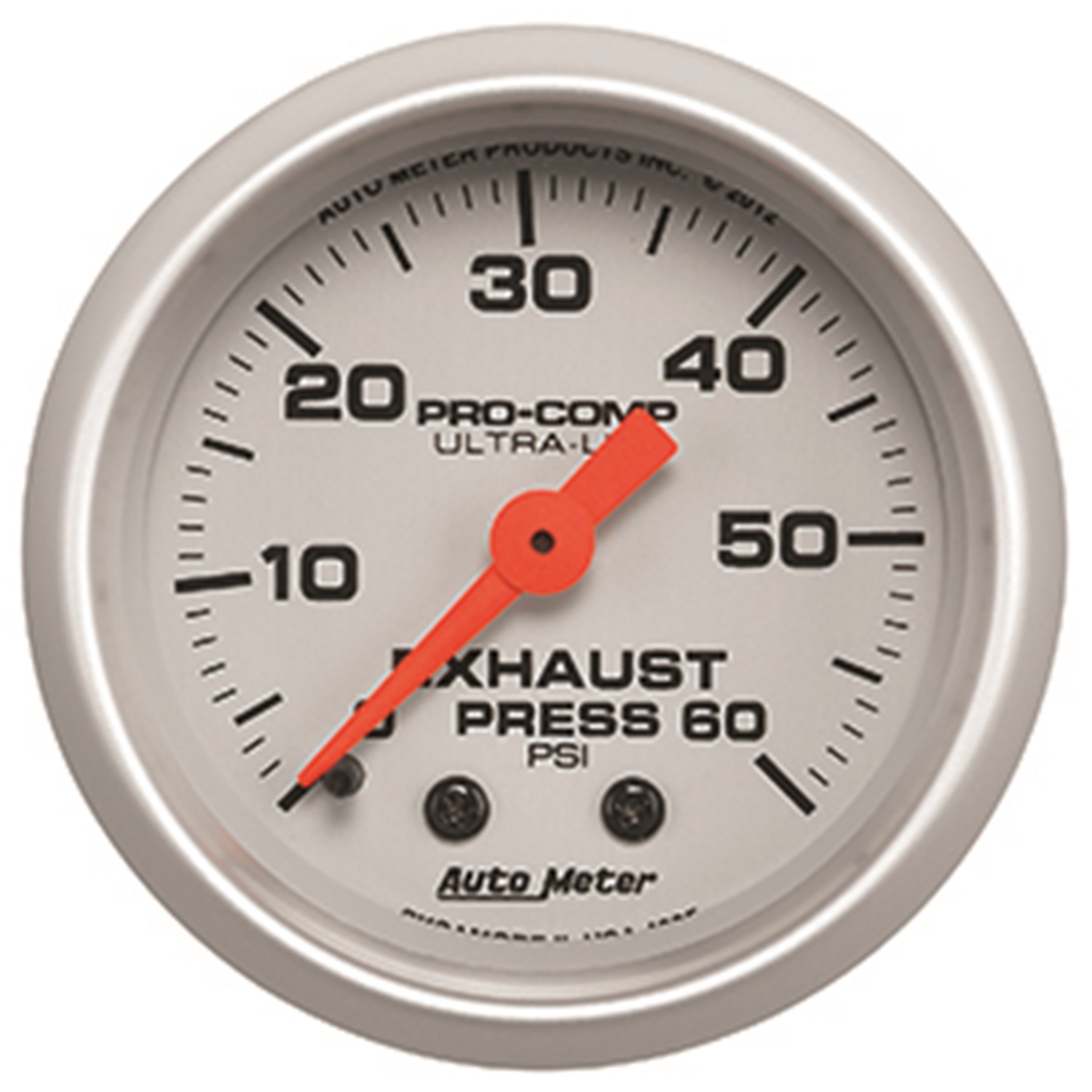 Auto Meter Auto Meter 4325 Ultra-Lite; Mechanical Exhaust Pressure Gauge