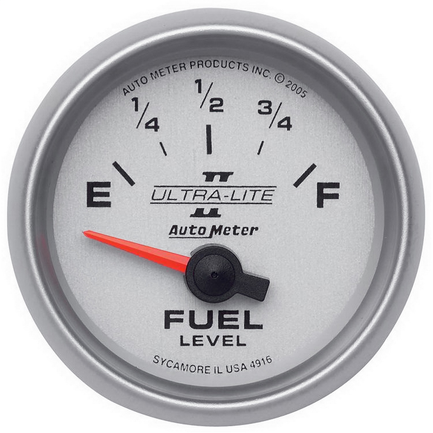 Auto Meter Auto Meter 4916 Ultra-Lite II; Electric Fuel Level Gauge