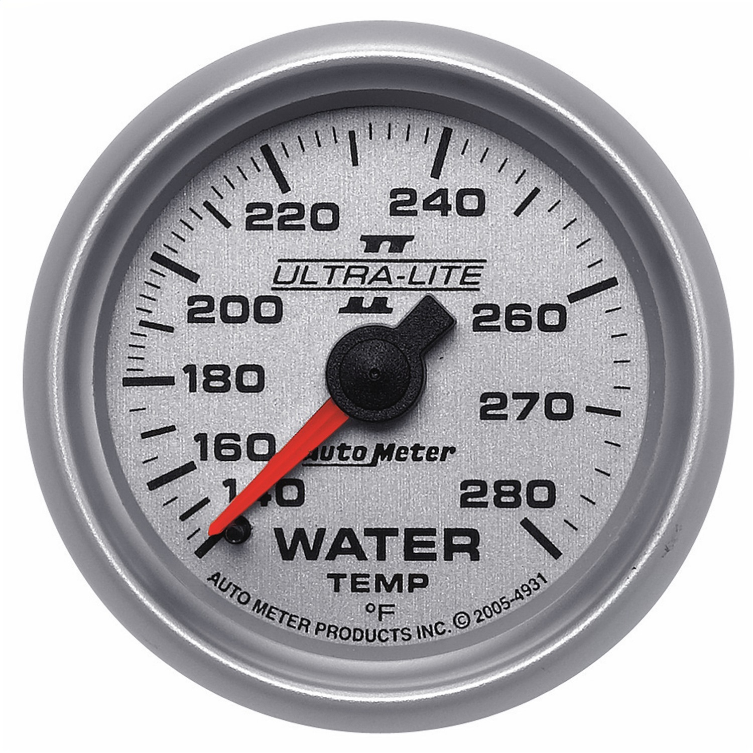 Auto Meter Auto Meter 4931 Ultra-Lite II; Mechanical Water Temperature Gauge