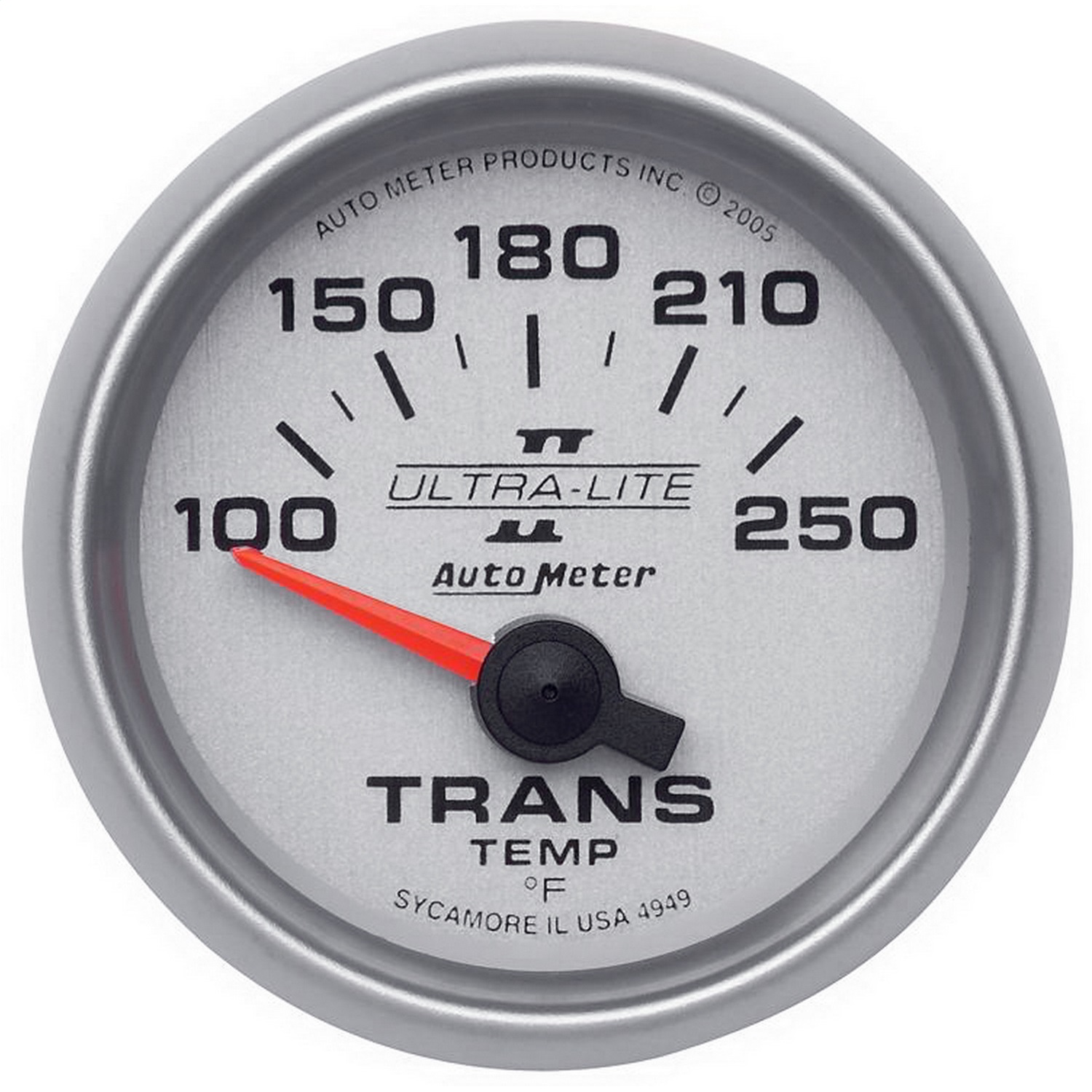 Auto Meter Auto Meter 4949 Ultra-Lite II; Electric Transmission Temperature Gauge