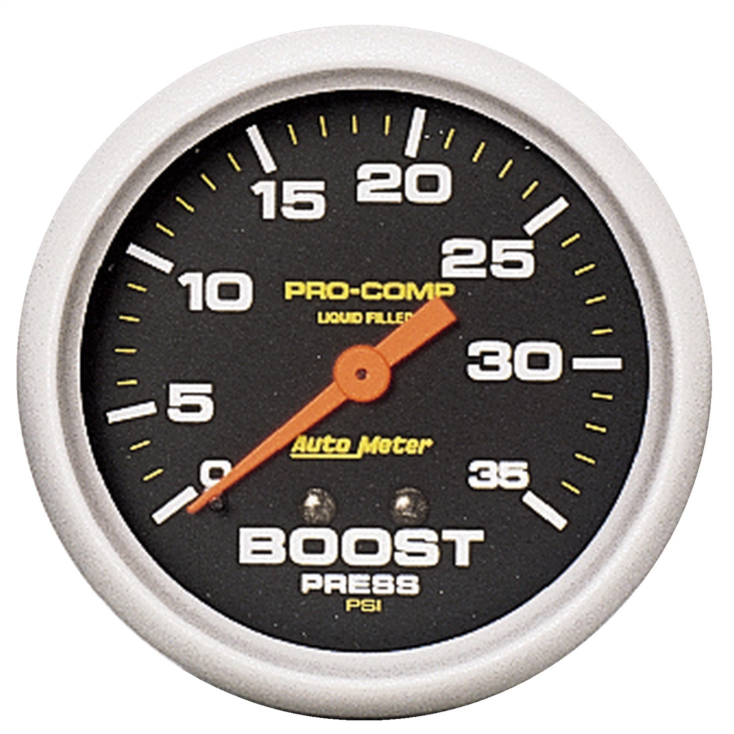 Auto Meter Auto Meter 5404 Pro-Comp; Liquid-Filled Mechanical Boost Gauge