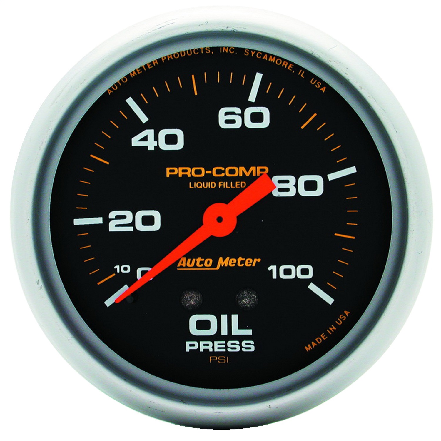 Find Auto Meter 5421 LiquidFilled Mechanical Oil Pressure