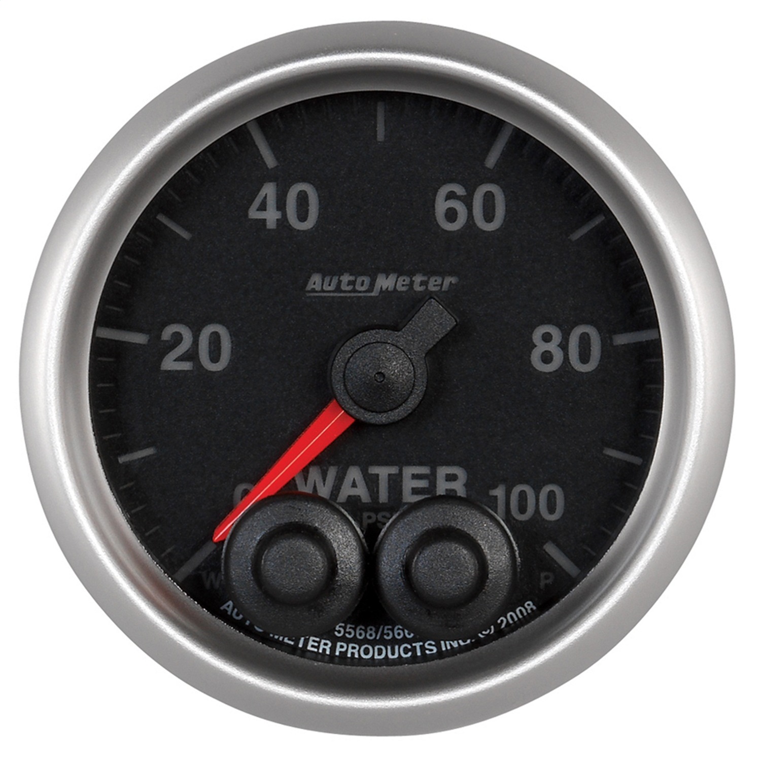 Auto Meter Auto Meter 5668 Elite Series; Water Pressure Gauge