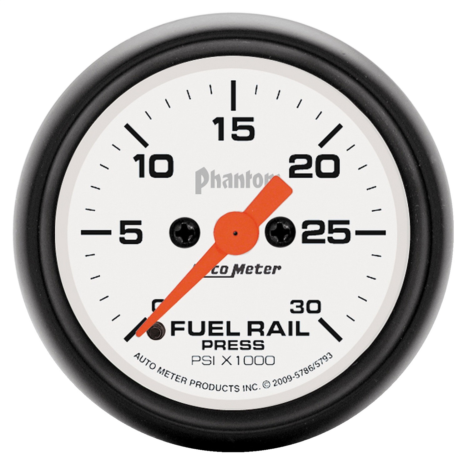 Auto Meter Auto Meter 5793 Phantom; Fuel Rail Pressure Gauge